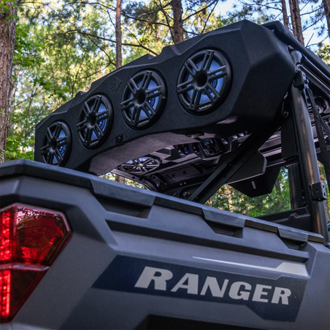 Rockford Fosgate RNGR18-CAPM2 Rear Audio Cap for Select 2018+ Polaris Ranger Models (RNGR18CAPM2) - Image 3