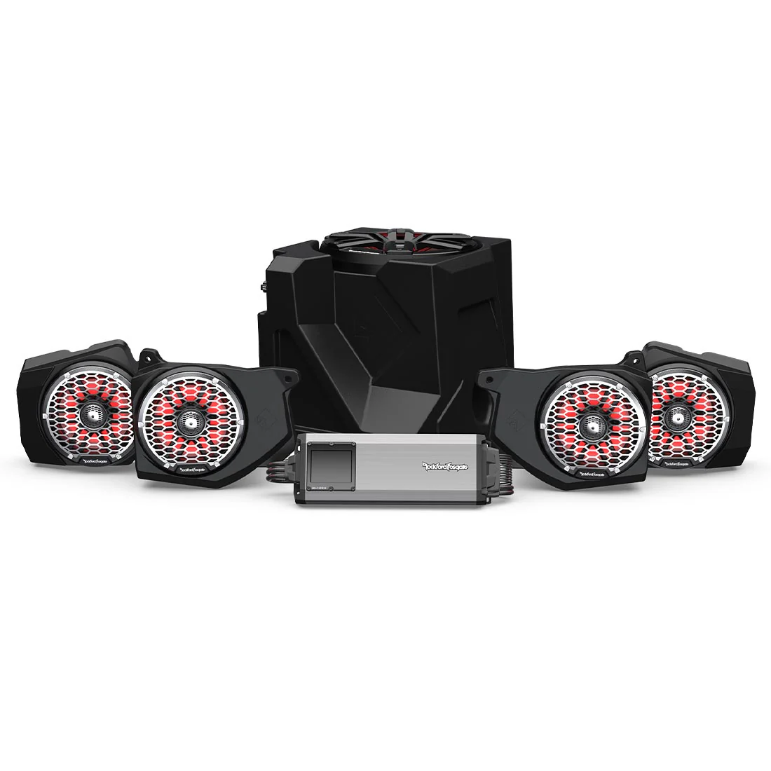 Rockford Fosgate RNGR18RC-STG6 Ranger Stage-6 Audio System for Ride Command (Gen-2) (RNGR18RCSTG6)