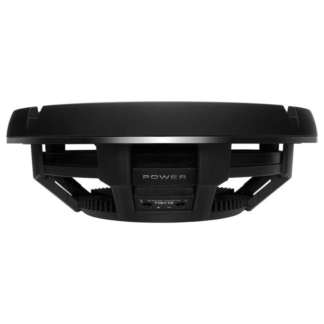 Rockford Fosgate T1S1-12 Power 12" Slim Single 1-Ohm Subwoofer (T1S112) - Image 3