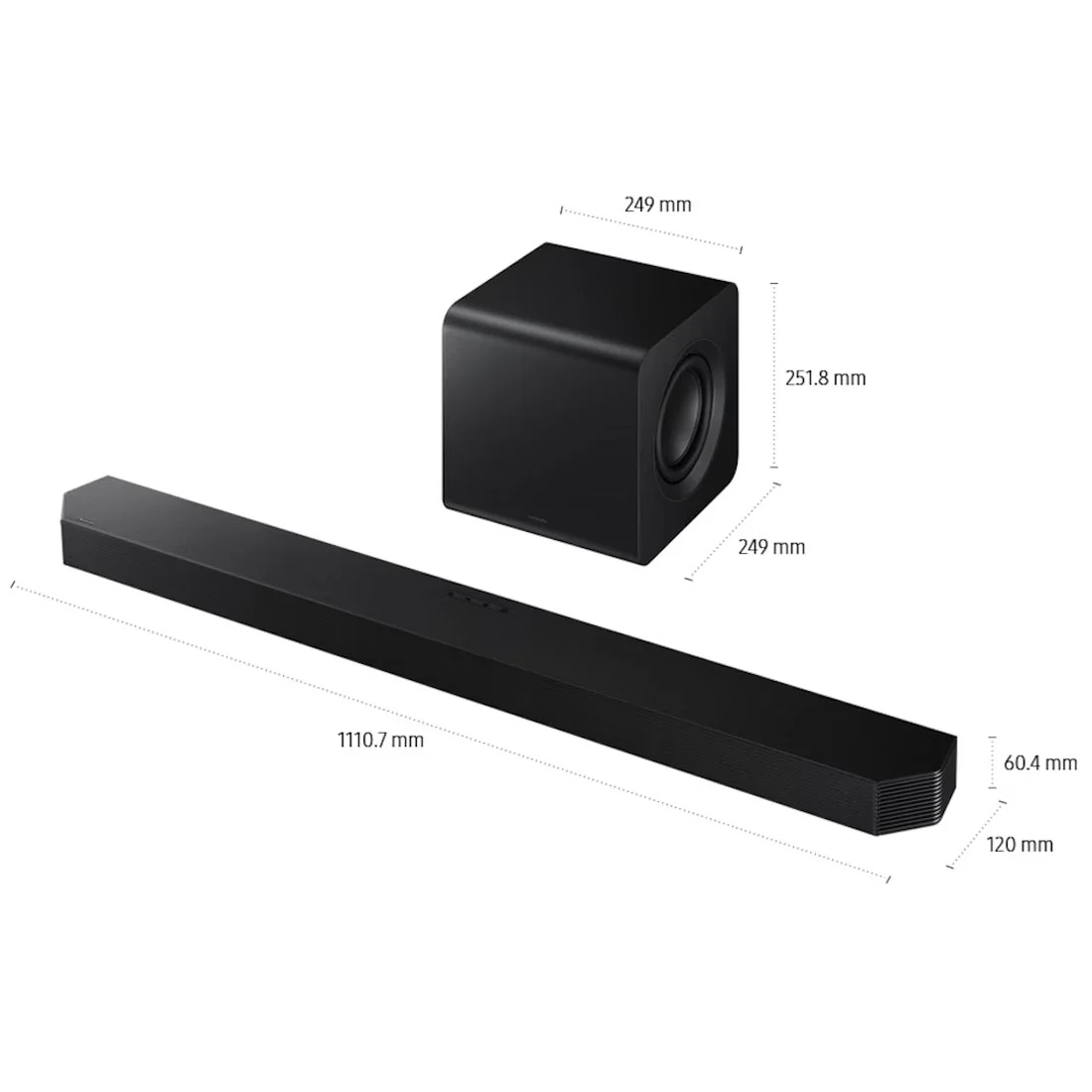 Samsung HW-Q800H/ZC 5.1.2 Channel Soundbar and Subwoofer - 2026 Model - Image 18