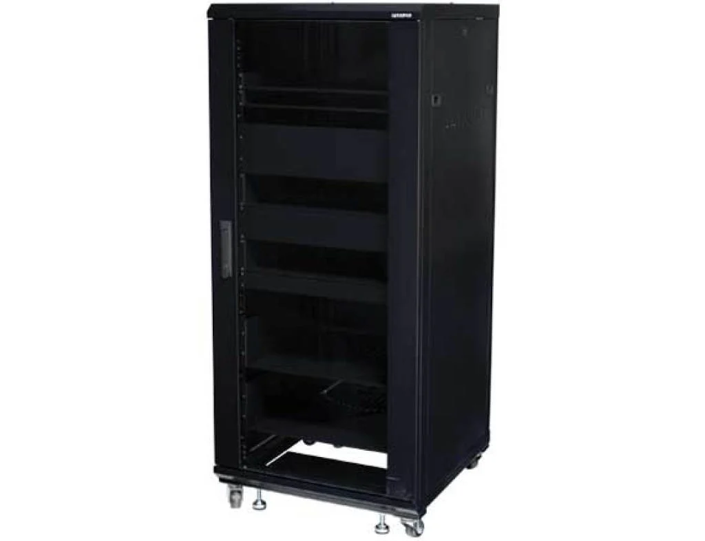 Sanus CFR2127-B1 27U AV Rack Audio Component Rack and Home Theater (CFR2127B1) - Image 2