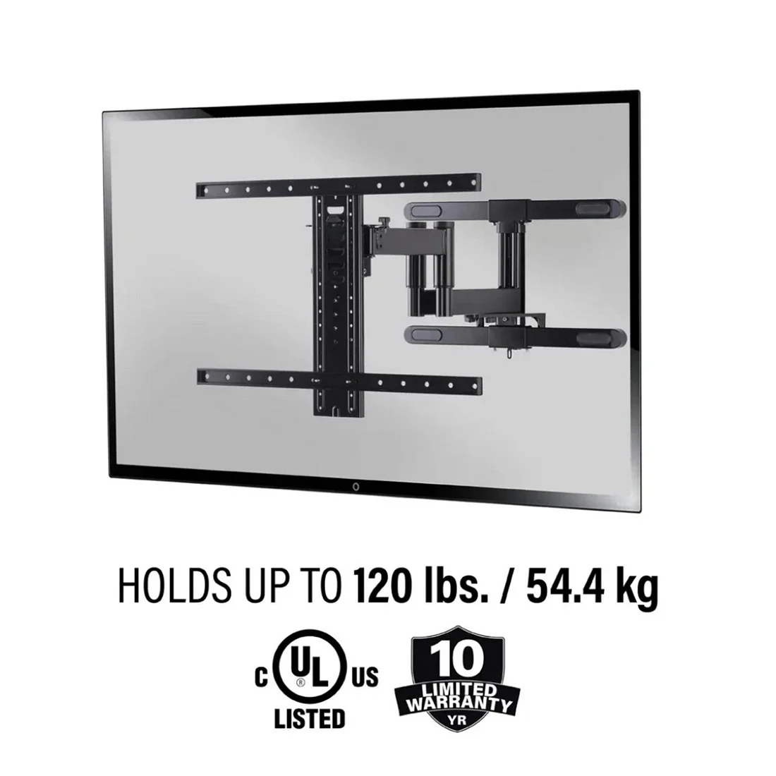 Sanus VODLF125-B3 Outdoor Premium Full-Motion TV Mount (VODLF125B3) - Image 7