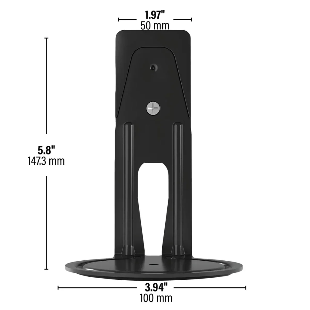 Sanus WSFME11 Fixed Speaker Wall Mount for Sonos Era 100 - Each (WSFME11B2) - Image 2