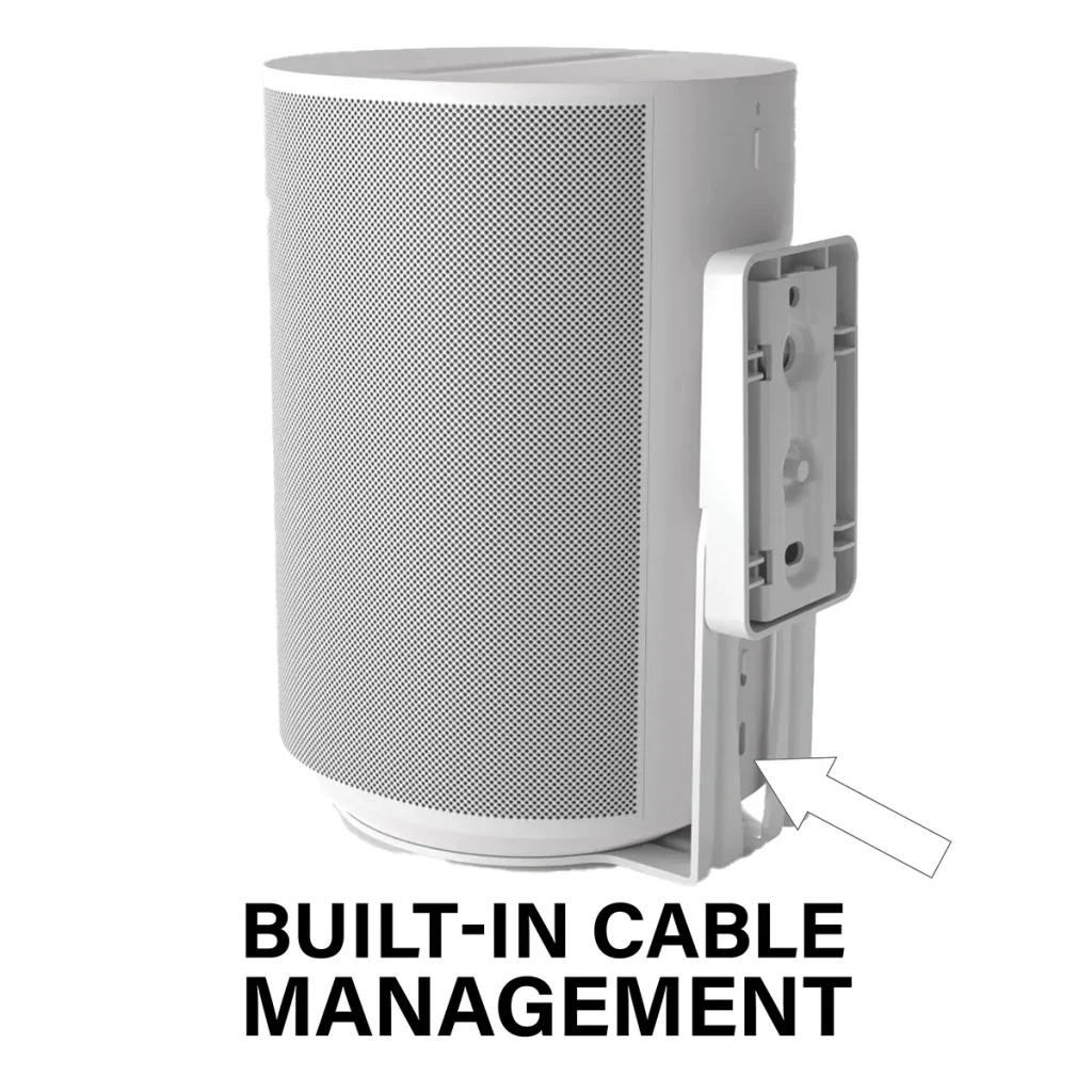 Sanus WSFME11 Fixed Speaker Wall Mount for Sonos Era 100 - Each (WSFME11B2) - Image 6