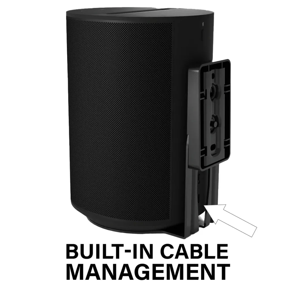 Sanus WSFME12 Fixed Speaker Wall Mount for Sonos Era 100 - Pair - Image 3