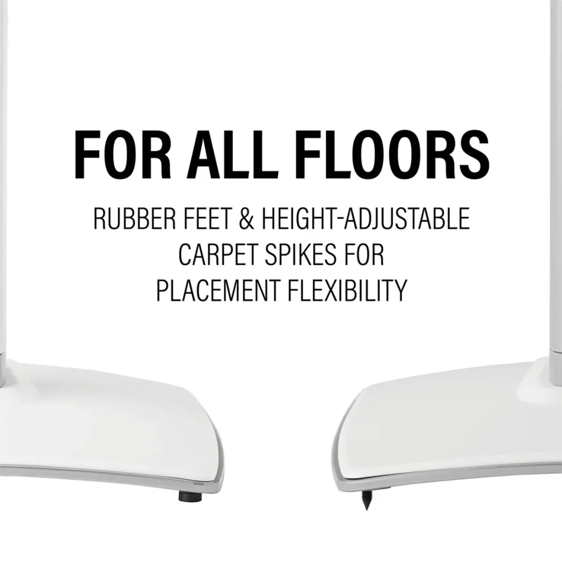 Sanus WSSE1A1 Height Adjustable Speaker Stand for Sonos Era 100 - Each (WSSE1A1B2) - Image 11