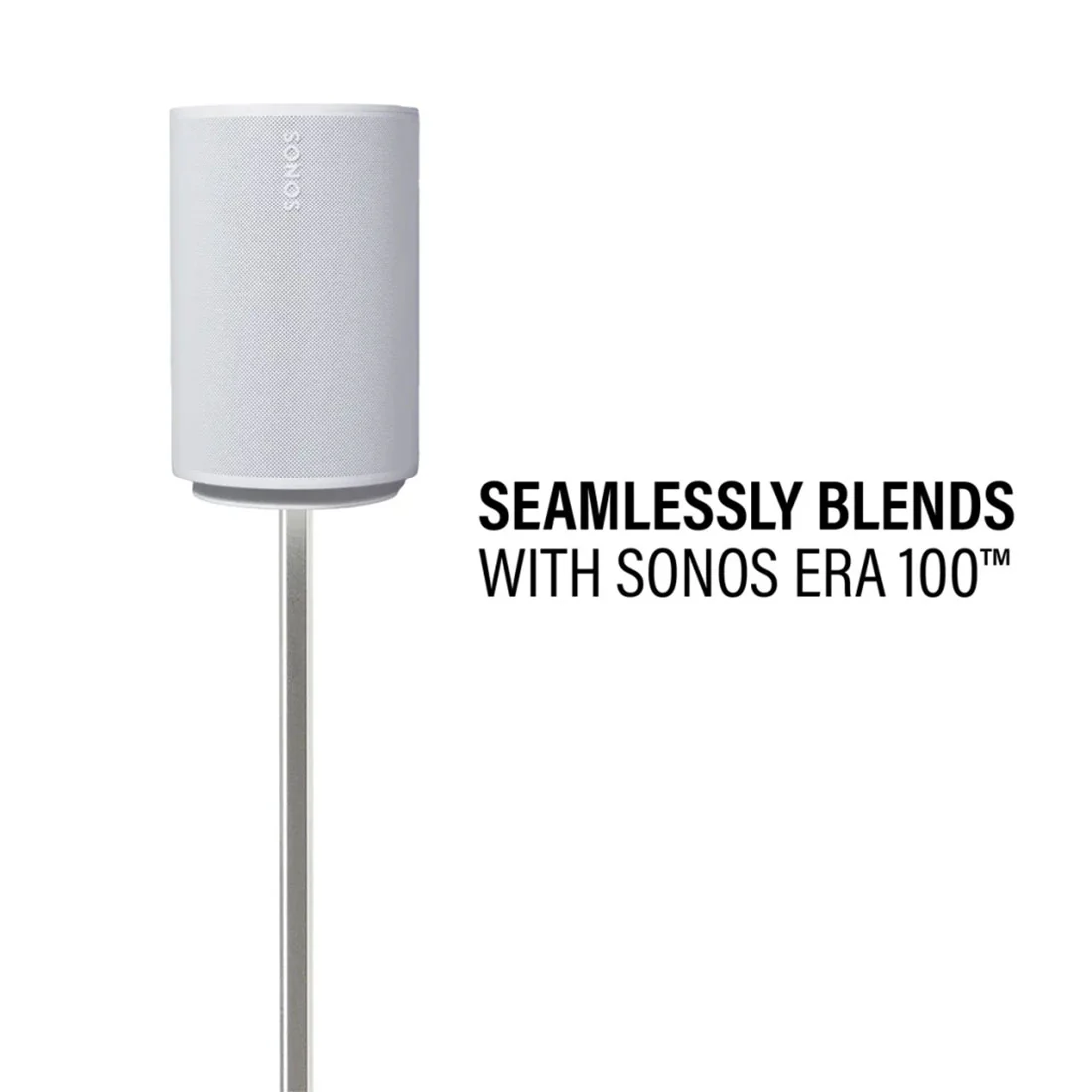 Sanus WSSE1A1 Height Adjustable Speaker Stand for Sonos Era 100 - Each (WSSE1A1B2) - Image 6