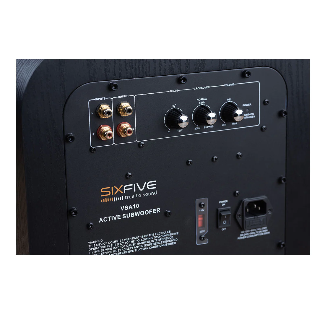 SixFive VSA10 V Series Premium 10" Powered Subwoofer - Each (VSA10) - Image 5