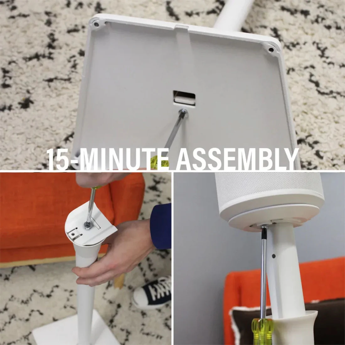 Sonos Era 100 Speaker with Sanus WSSE11 Speaker Stand - Bundle - Image 18