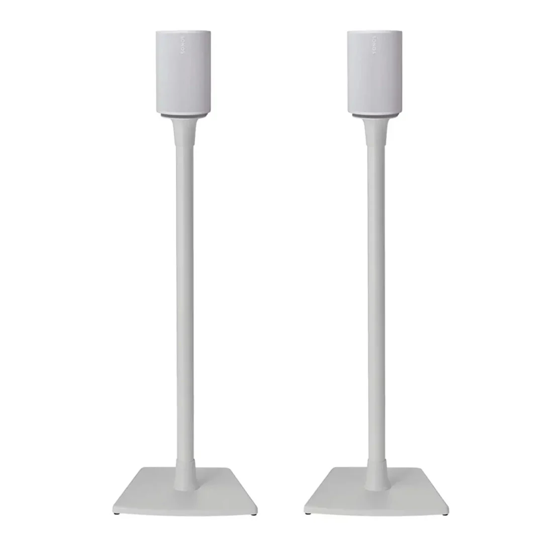 Sonos Era 100 Speaker with Sanus WSSE12 Speaker Stands - Pair - Bundle - Image 2