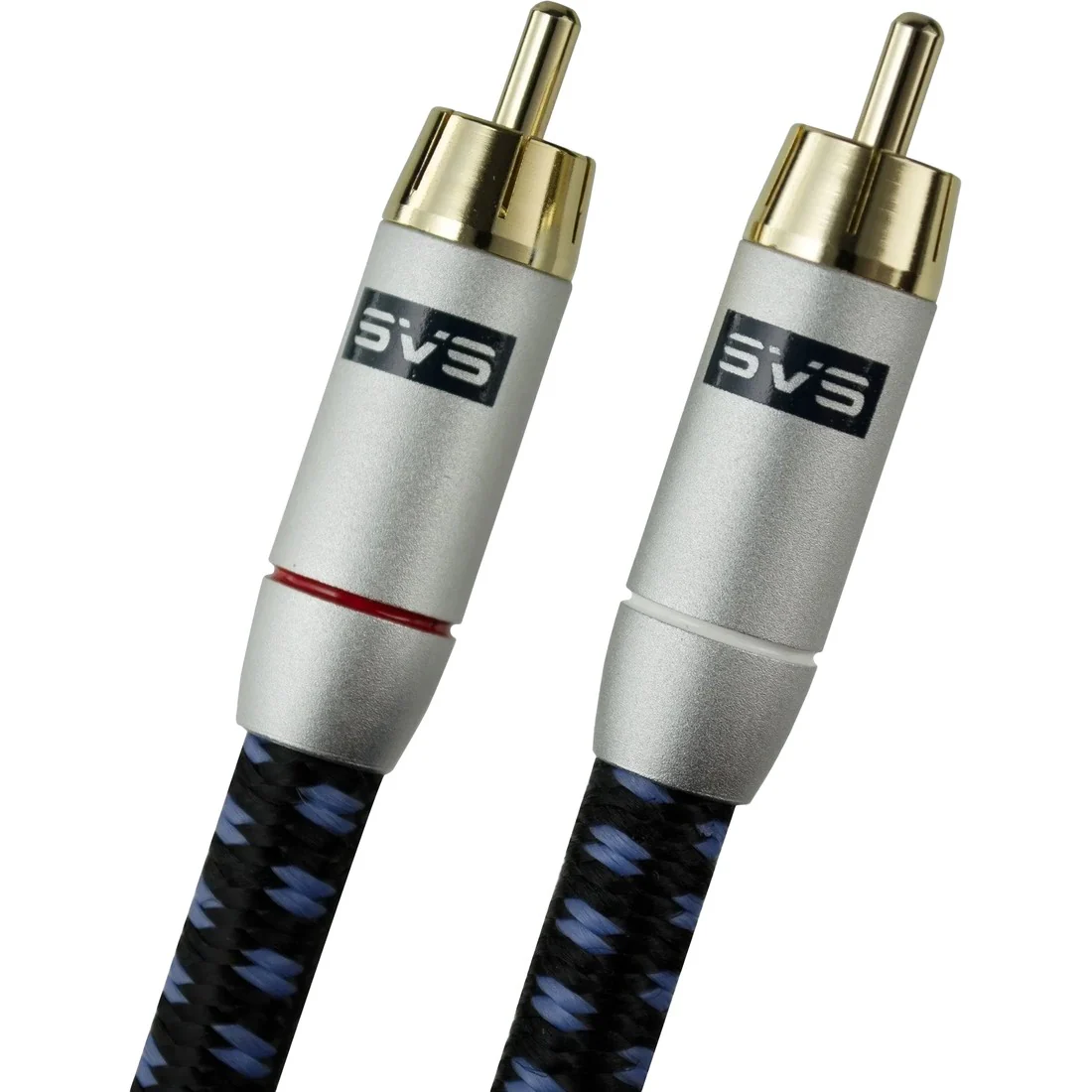 SVS SoundPath Stereo RCA Audio Cable Pair with 24K Gold-Plated Connectors