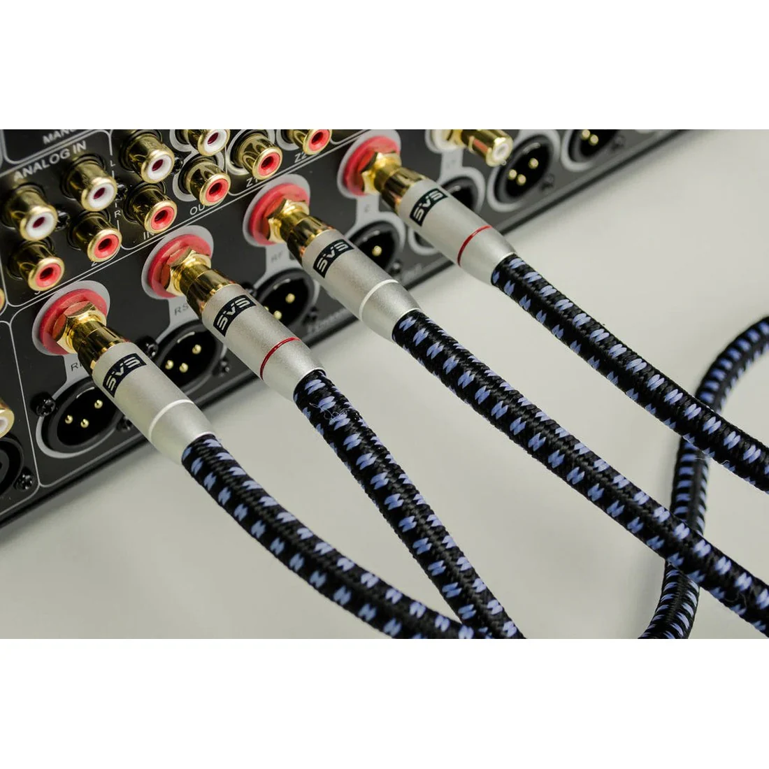 SVS SoundPath Stereo RCA Audio Cable Pair with 24K Gold-Plated Connectors - Image 3
