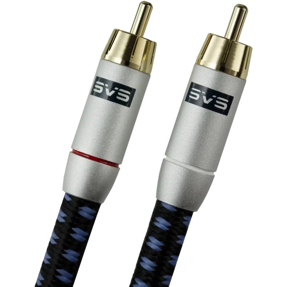 SVS SoundPath Stereo RCA Audio Cable Pair with 24K Gold-Plated Connectors - Image 4