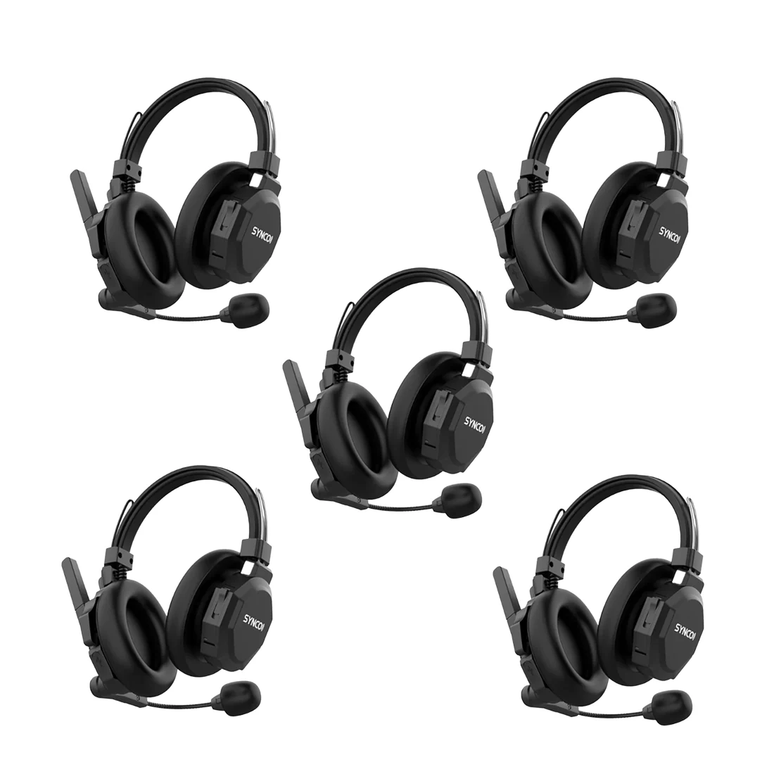 Synco Xtalk X 2.4GHz Full-Duplex Single-Ear Intercom Headset 350m - Image 6