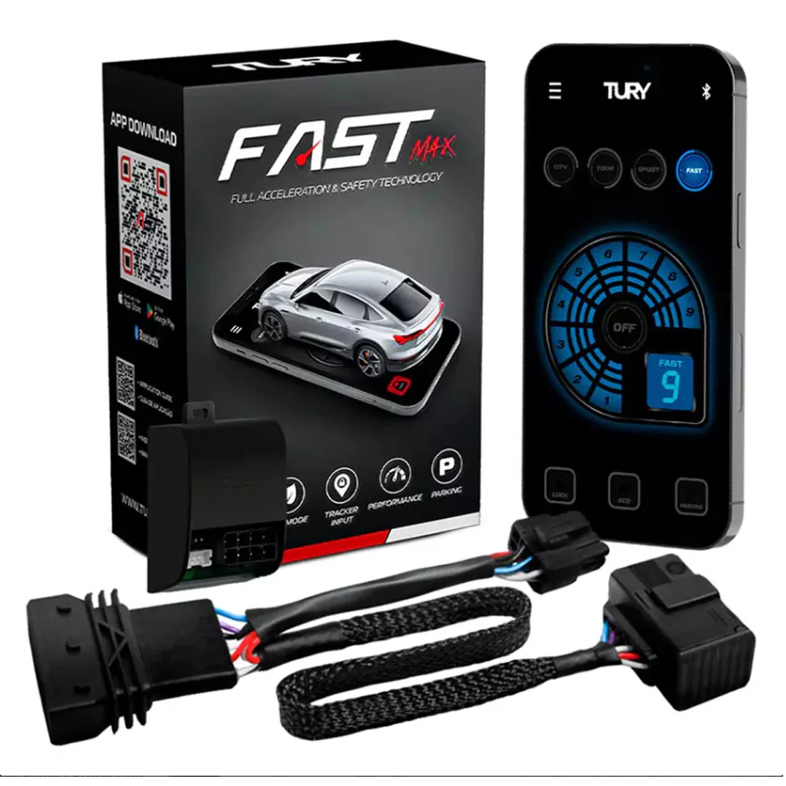 Tury FASTMAX5.0D Throttle Response Controller / Anti-Theft Device (FASTMAX5.0D)