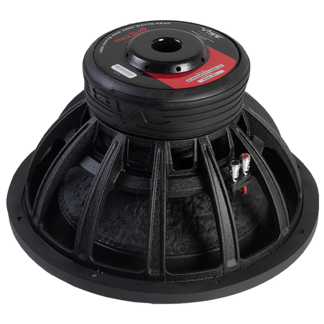 Vibe Audio BD15D4-V3 BlackDeath Series 15" DVC Street Bass Subwoofer (BD15D4V3) - Image 4
