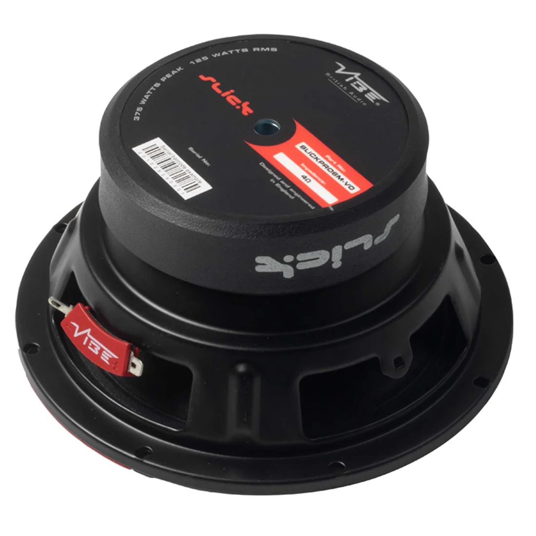 Vibe Audio SLICKPRO6M-V0 6" Midrange Pro Audio Car Speaker - Each (SLICKPRO6MV0) - Image 4