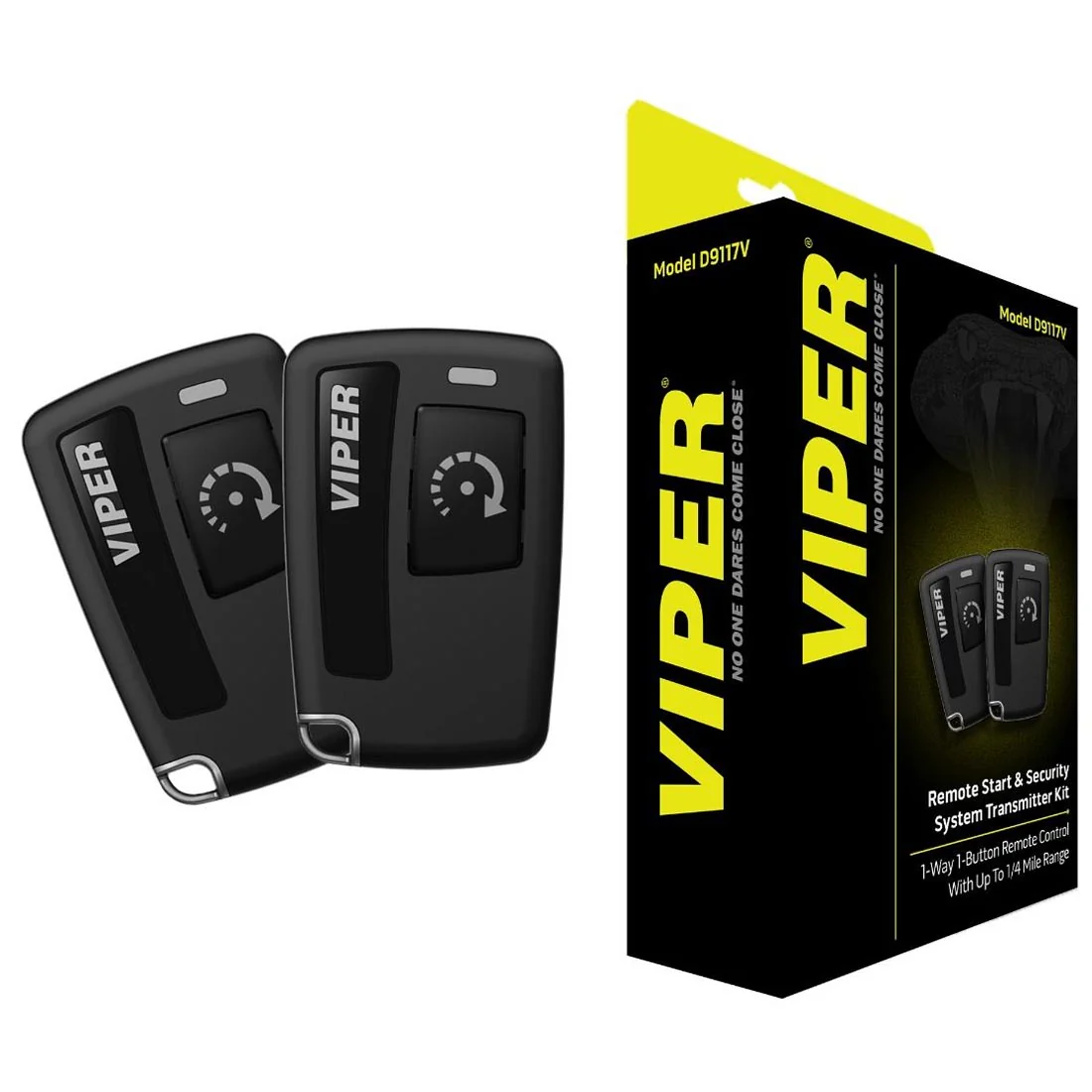 Viper D9117V 1-Button 1-Way Security System Transmitter and Remote Starter (D9117V)