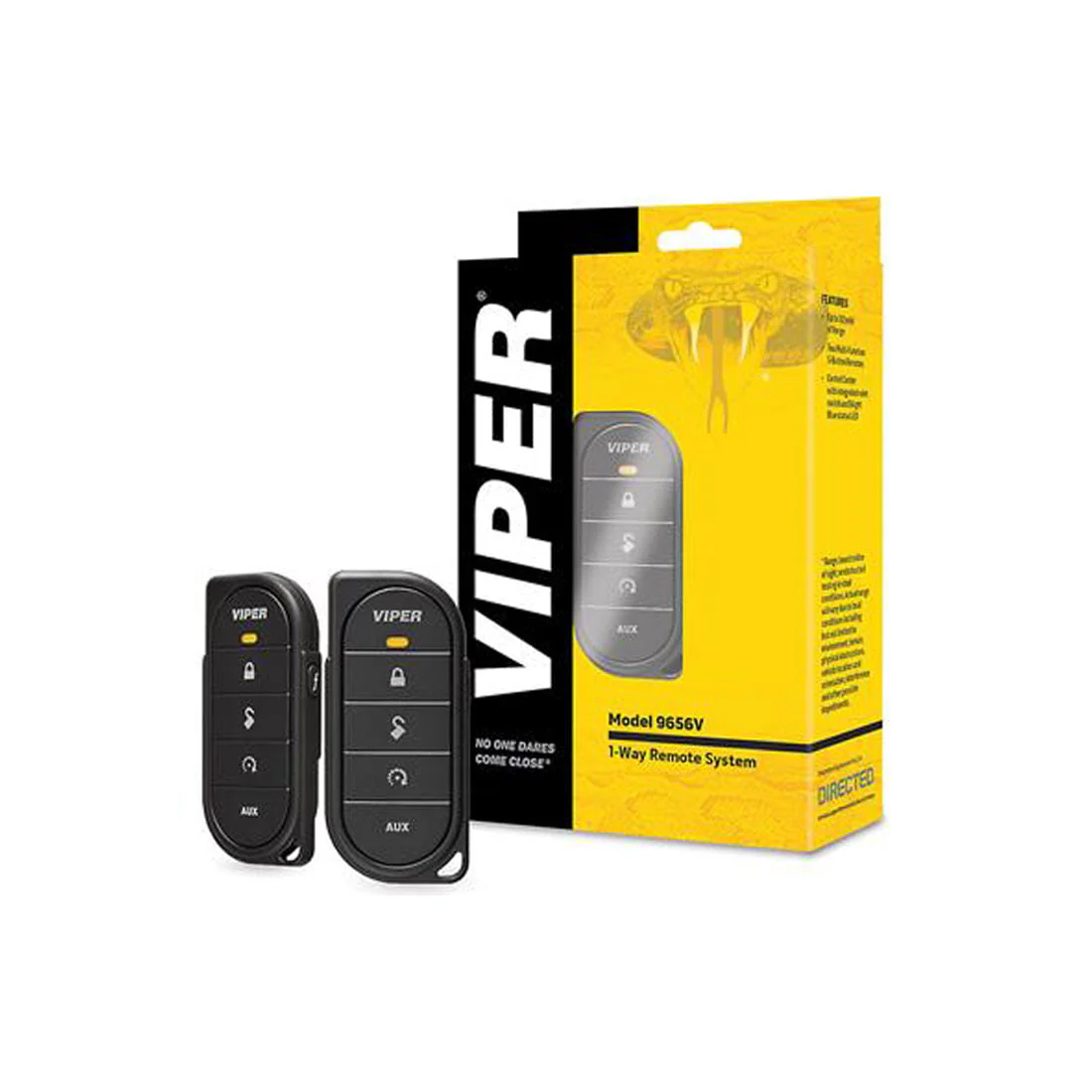 Viper D9656V 1-Way 5-Button Car Starter And Alarm Remote Control (D9656V)