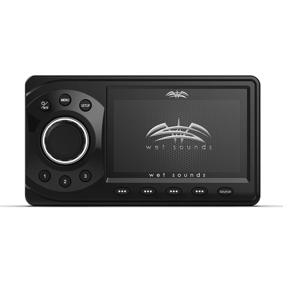 Wet Sounds WS-MC-1 Hideaway 4 Zone Bluetooth Marine Media Center - Image 3
