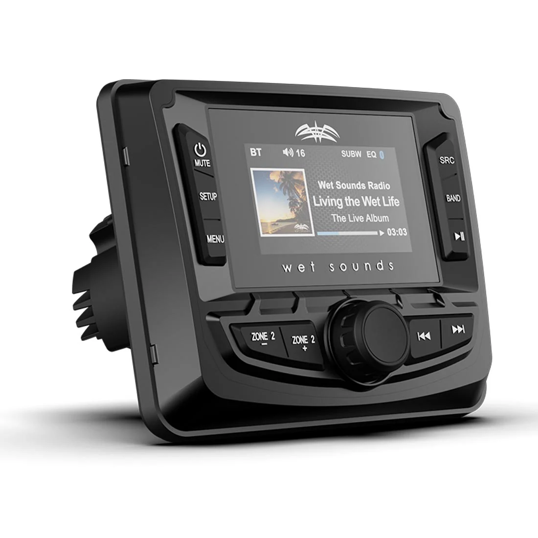 Wet Sounds WS-MC-2 SiriusXM-Ready Marine Digital Media Receiver with Bluetooth - Image 2