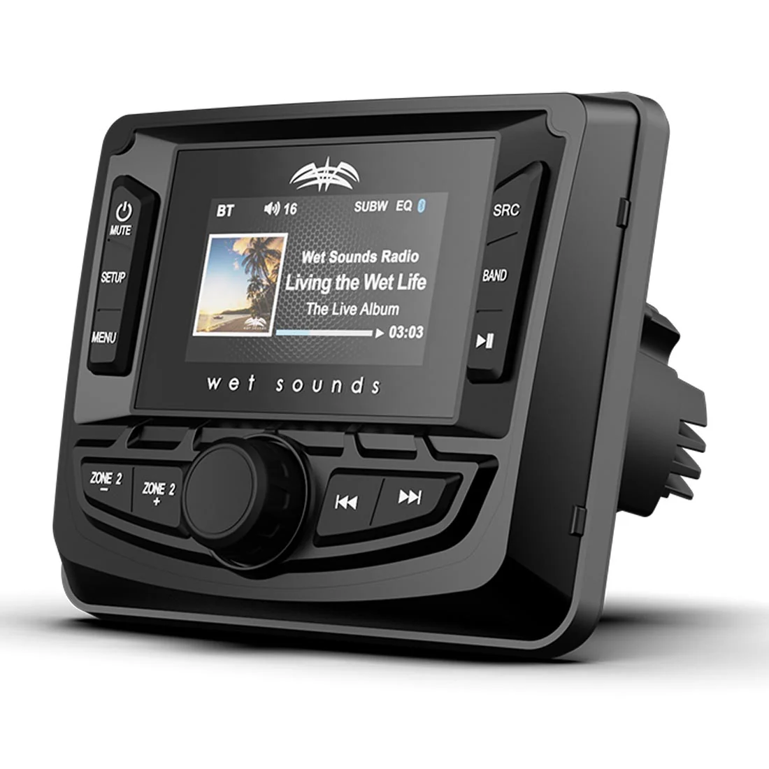 Wet Sounds WS-MC-2 SiriusXM-Ready Marine Digital Media Receiver with Bluetooth - Image 3