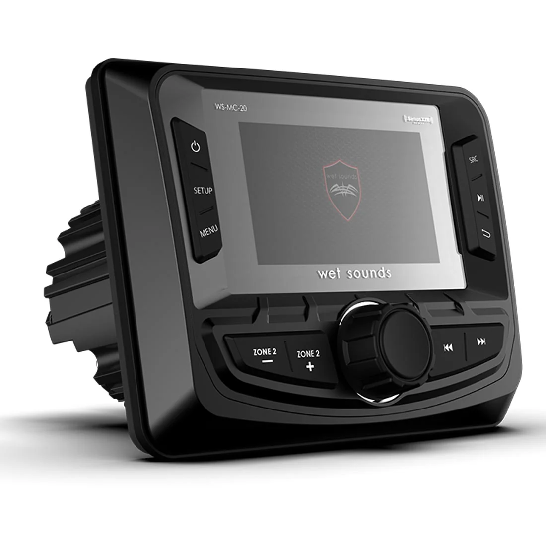 Wet Sounds WS-MC-20 2-Zone Bluetooth Media Center - Each - Image 2