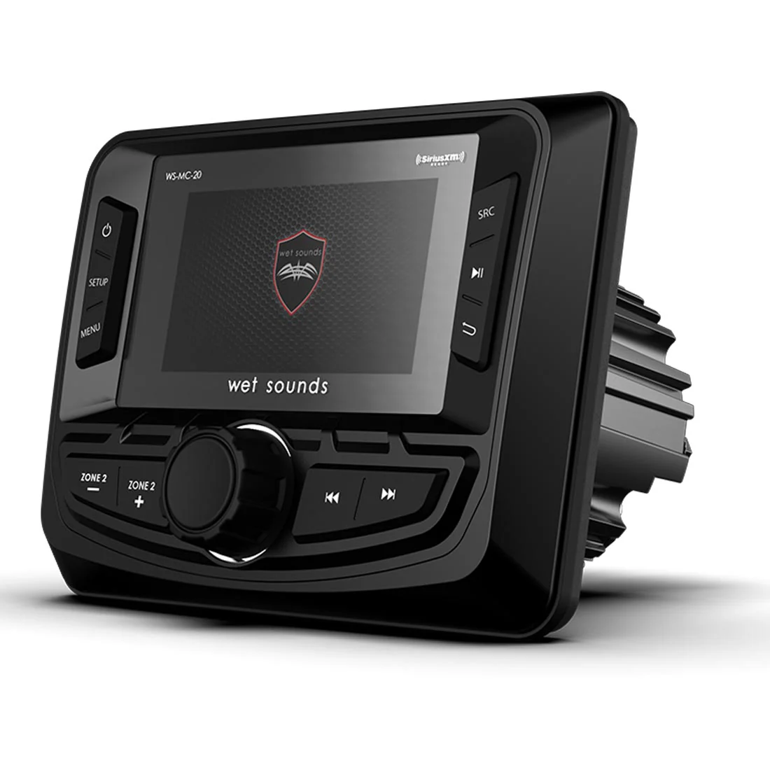 Wet Sounds WS-MC-20 2-Zone Bluetooth Media Center - Each - Image 3