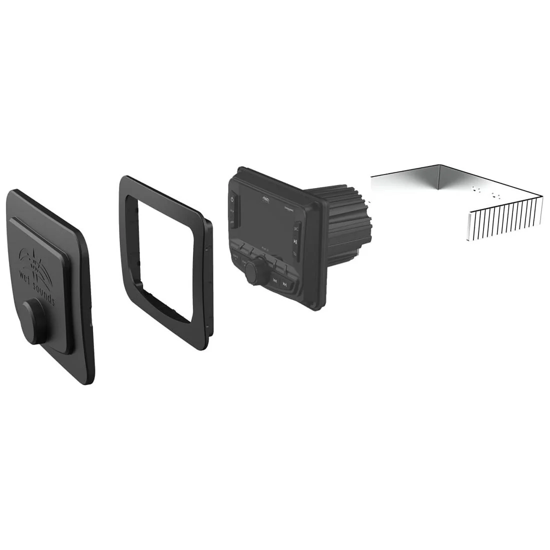 Wet Sounds WS-MC-20-FMK Flush Mount Installation Kit for WS-MC-20 - Each - Image 2