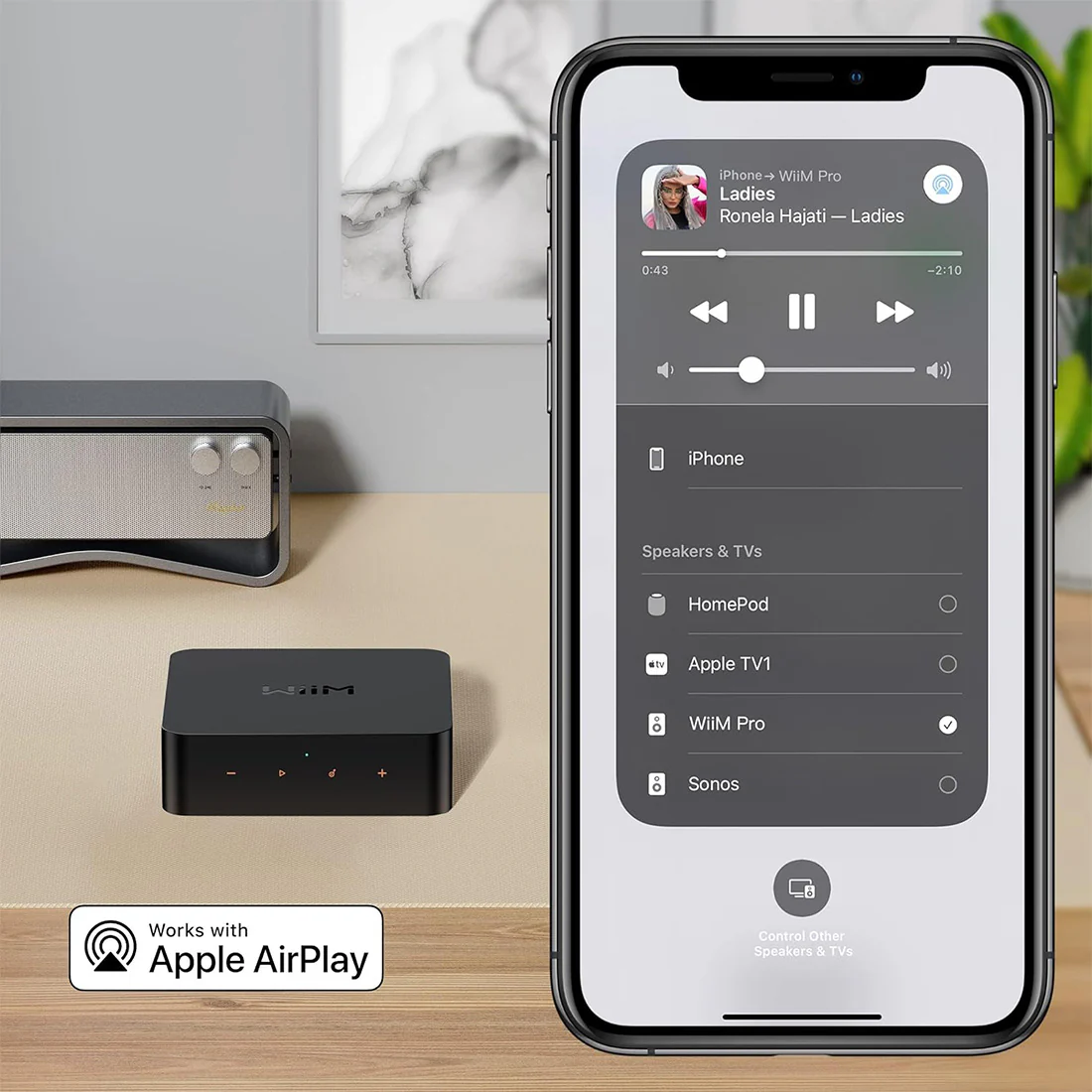 WiiM Pro Plus: Premium Multiroom Streamer with Voice Remote & Hi-Res Audio Support - Image 4